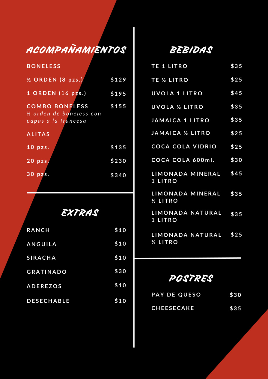 Dragon Sushi - página 8 del menú